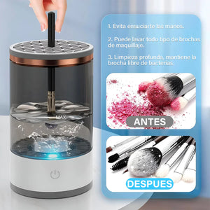 GlowBrush™ | Limpiador De Brochas De Maquillaje Electrico